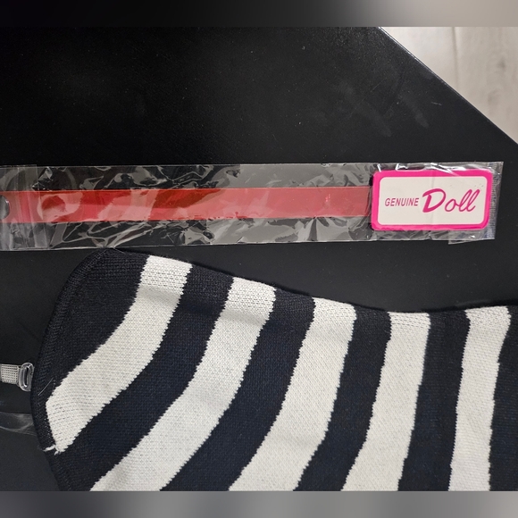 Forplay, OG Barbie Black and White Striped Swimsuit - Picture 4 of 10